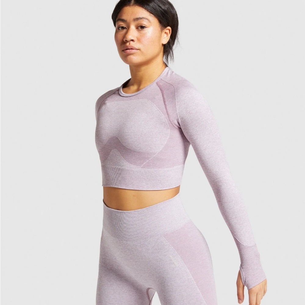 Gymshark flex sport long sleeve crop top